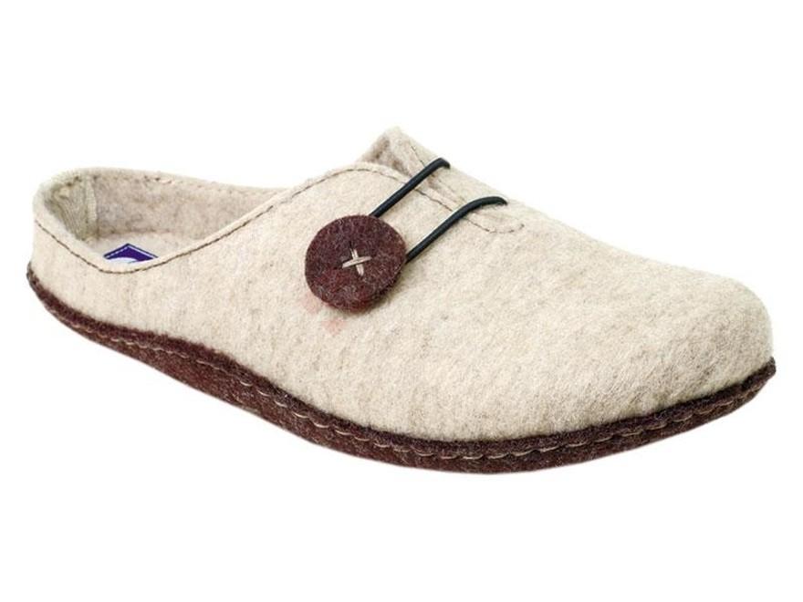 تصویر 1 از پاپوش نمدی ساخت حرفه ای با الیاف کاملا طبیعی